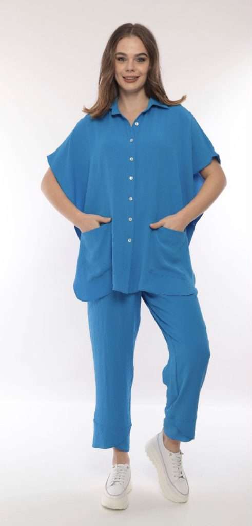 I.nco Ocean Tunic Top and Pull on Trousers