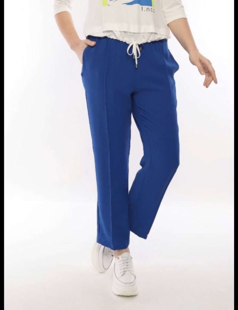 I.nco Light Pull On Trousers in Royal or Black