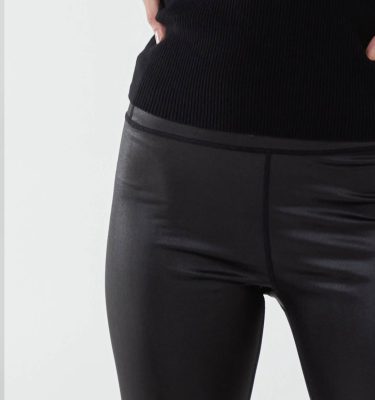 Ruby High Waist Pleather Leggings