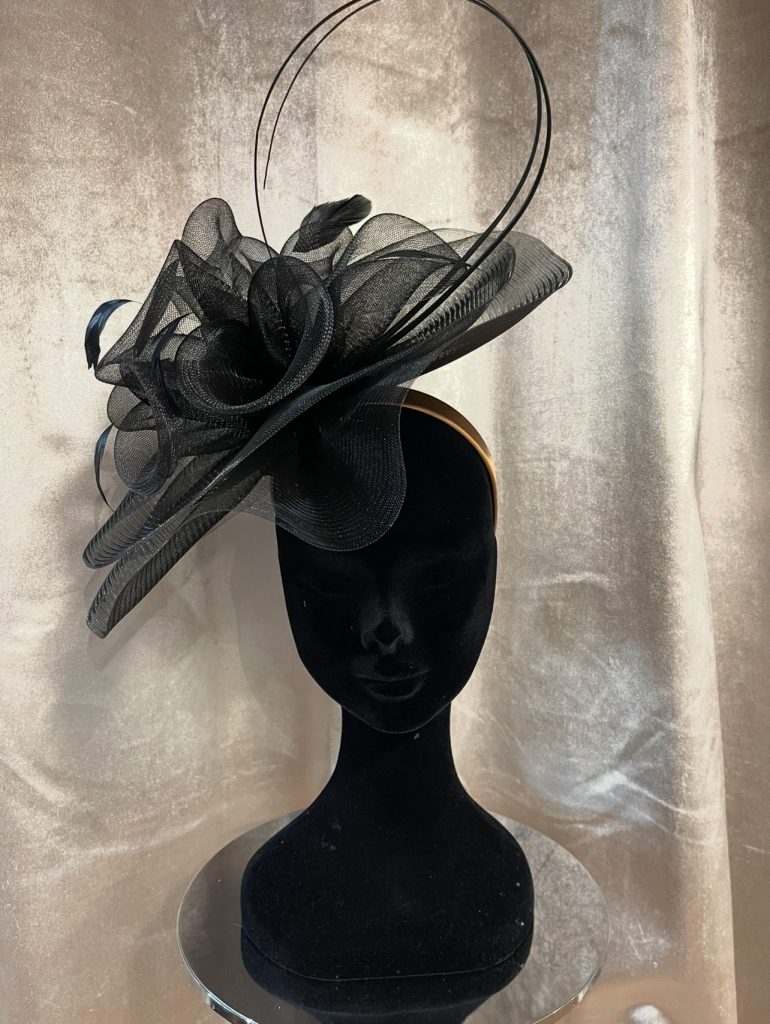 Failsworth Black Fascinator