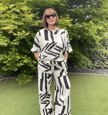 Claire - Abstract Print Coordinated Set