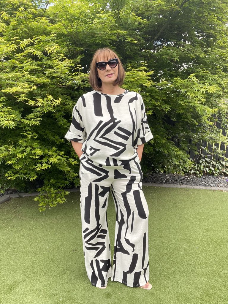 Claire - Abstract Print Coordinated Set
